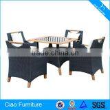 Outdoor Dining Table Rattan Furniture Set thumbnail-1