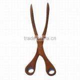 18.5x8.5x1.2cm Wooden Toaster Tongs for Toast Crumpets Muffins Teacakes Small Size thumbnail-1