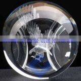 Crystal 3D Laser Engraving Ball for Gift and Home Decoration
