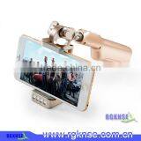 Unique Desigh Wired Monopod With Flash Light Mini Power Bank Monopod Selfie Stick thumbnail-6