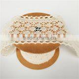 Cotton Polish Lace Fabric Embroidery Lace Fabric for Wedding thumbnail-3