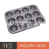 12 Cups Non-stick Muffin Cup Steel thumbnail-1