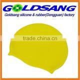 Customized Logo Printed Silicone Swimming Cap for Adults thumbnail-3