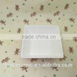 Stocked New Style Restaurant Square Ceramic Plates Dishes / Salad Bowl thumbnail-5