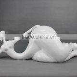 Resin Lady Resin Woman Home or Office or Hotel or Patio Decorative Fat Lady Figure Statue thumbnail-3