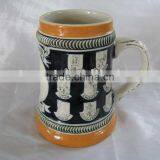 Ceramic Beer Mug With Various Colors and Design thumbnail-1