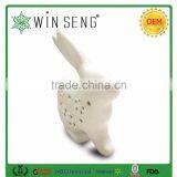 Porcelain Rabbit for Garden Decoration With Hollowed Out Shape thumbnail-3