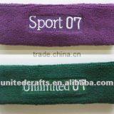 Elastic Cotton Terry Headband thumbnail-1