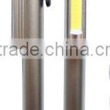 Aluminum Pen Shape Cob Led Flashlight With Magnet
