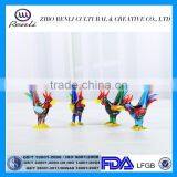 Colored Decorative Design Glass Cock Handicrafts Home Decor thumbnail-2