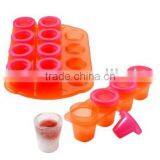 Plastic Frozen Ice Shot Glasses Mould/Ice Cube Mould thumbnail-1