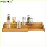 Bamboo Expandable Spice Rack for Kitchen Homex-BSCI thumbnail-2