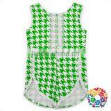 New Style Children Sleeveless Lace Onesie Boutique Jumpsuit Smocked Children Romper thumbnail-6