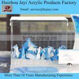 Personalized Clear Acrylic Wishing Well Box for Wedding or Baby Shower thumbnail-1