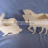 Handcraft Funny Animal Wooden Carving Craft Wholesale thumbnail-6