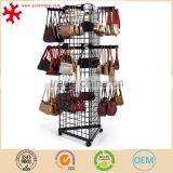 Black 3-Sided Gridwall Fixtures With Wheeled Bases thumbnail-1