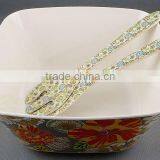 Melamine Tableware Soup Bowl Cottage Industry Chinese Tableware ,mt1156 Black Melamine Tableware thumbnail-1