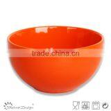 5.5 Inch Ceramic Rice Bowl Solid Green Color 13.5cm Stoneware Cereal Bowl thumbnail-5