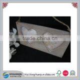 Modern Creative Wooden Picture Wood FRAME Photo Frames Hang Wall for Room thumbnail-2