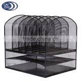 Simple and Practical Black Office Mesh Desk Organizer