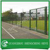 High Rigidity Boundary Security Fencing 2d Panels Decorative Iron Fence thumbnail-5