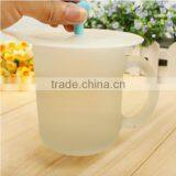 Fda Universal Silicone Drink Cup Lids Tea Cup Cover Lids With Scoop thumbnail-2