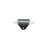 2" Plastic Chafe With Rectangle Loop and Roller, Rectangle W/Roller Chafe in Black, Plastic Chafe With Metal Loop In Black thumbnail-1