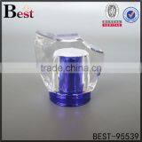 New Design Decorative Blue Surlyn Perfume Cap Lid thumbnail-1