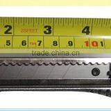 Coated Steel Handle Utility Knife With Blade 18*100mm thumbnail-2