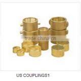 British Standard Brass Fire Hose Coupling thumbnail-2
