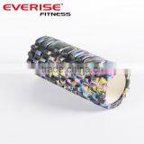 Color Mixed Deep Massage Camouflage Hollow EVA Foam Roller thumbnail-2