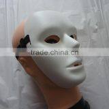 PVC Plastic Jabbawockeez Hiphop White Dance Face Mask for Dance False Face Mask thumbnail-5