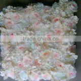 High Quality Customized 50*50c Rose Artificial Flower Wall for Wedding Decoration Stage Background Decoration thumbnail-4