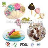 Wood Printed Candy Lollipop Stick thumbnail-2