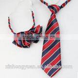 Custom Fashion Silk School Students Neckties and Bow Ties thumbnail-1