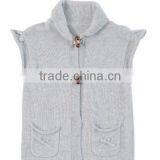 V-neck Fashion Baby Sleeveless Sweater thumbnail-5
