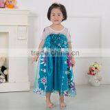 2015 Latest Frozen Dress Design, Disny Snow Queen Frozen Elsa Dress Wholesale,Frozen Elsa Dress thumbnail-3