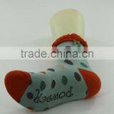 Lady Crew Socks Women Socks Ruffle Socks With Bow on Leg thumbnail-5