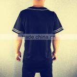 Quick Dri-Fit Unisex Baseball T Shirt Baseball Tops Custom Blank Baseball Jersey Plain Baseball Tee Shirts Wholesale thumbnail-3