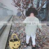 1-6 Years Wholesale 2017 New Fashion Winter Girls Knitted Sweater Ripped Solid Colors Girls Pullover Sweater (pick Size Color ) thumbnail-4