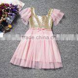 Nice Summer Dress Baby Girl Dress Unique Children Frocks Designs#A128 thumbnail-4