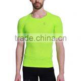 Seamless High Stretch Tight Breathable Men Short Half Sleeve Running t Shirt thumbnail-1
