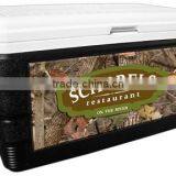 USA Made Igloo Decorator Ice Chest - 52 Quarts (83 Can Capacity), Features Ultratherm Insulation and Comes With Your Logo thumbnail-3