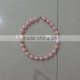 Baby Girl Summer Necklaces Round Pearl Jewelry Pink Kids Clothing Decor 2016 Wholesale Children Clothes Decor thumbnail-5