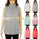 Factory Wholesale Cheap Women Sleeveless Vest thumbnail-2