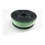 Green 3D Plastic 1.75mm ABS Filament Durable For 3D Printing