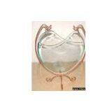 Sell Glass Vase With Metal Stand thumbnail-1