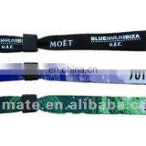 Festival wristband,woven wristband,label wristband,polyester wristband