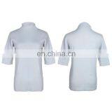Women clothing manufacturer produced short sleeve new fashion turtle neck sweater designs for kids made of mongolian cashmere