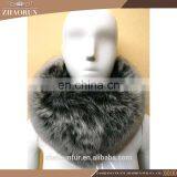 70*20cm Extra Large Natural Fox Fur Collar Real Fox Fur Scarf for Women thumbnail-5